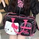 thumbnail image 4 of Sanrio-Bolsos de hombro japoneses de Hello Kitty para mujer, bolso cruzado de cuero PU, gran capacidad, azul y rosa, Y2k Sweet Girl, 4 of 4