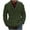 Army Green, variant on Lilgiuy Men's Winter Fashion Slim Solid Color Sweater Cardigan Buttons Down Casual Sweater Coat for Sailing Fishing Camping