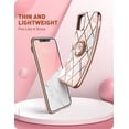 thumbnail image 5 of i-Blason Cosmo Snap Case Designed for iPhone 11 (2019 Release), Slim with Built-in 360° Rotatable Ring Holder Kickstand Supports Car Mount (Marble), 5 of 7