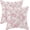 Pink Vintage Floral, variant on Blue Floral Pillow Covers 18x18 Inch Set of 2 Vintage Navy Blue Floral Throw Pillows Spring Summer Flower Pillowcase Linen Outdoor Decorative Cushion Covers for Bed Sofa Couch