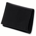thumbnail image 2 of Mens Black Leather Tri Fold Wallet, 2 of 7