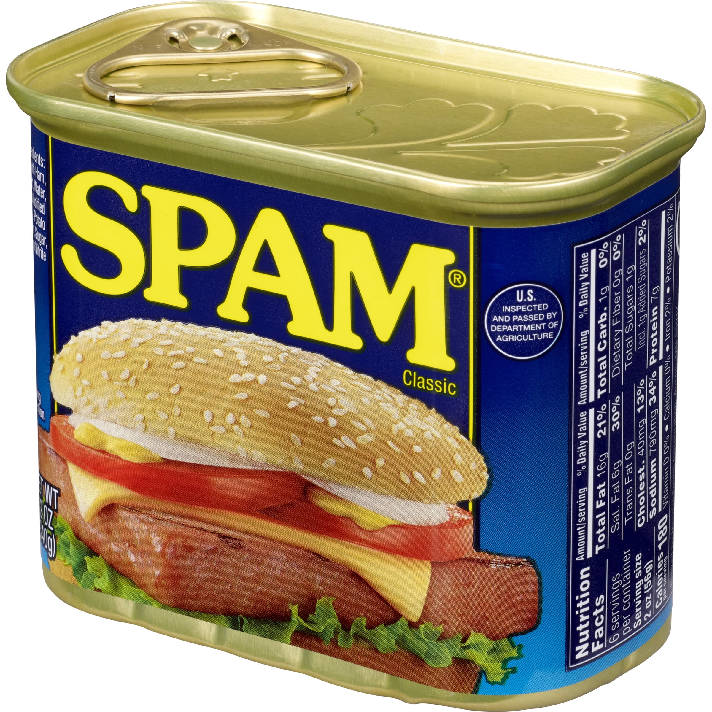 Spam Classic Lunch Meat - 12 Ounce (Pack of 12)