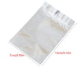 thumbnail image 2 of pitrice 50pcs Aluminized Snack Candy Packing Bag Cosmetic Liquid Sealing Bag Transparent Food Container - 7x13cm, 2 of 8