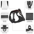 thumbnail image 6 of Lsque Scooby-Doo Dog Harness, No-Pull Pet Harness with 2 Leash Clips, Adjustable Soft Padded Dog Vest with Easy Control Handle for Large Dogs-Medium, 6 of 9