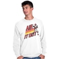 thumbnail image 4 of Football Quarterback Air It Out Men's Long Sleeve Tee T Shirt Brisco Brands L, 4 of 6