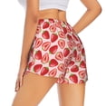 thumbnail image 3 of Fotbe Cute Strawberry Womens High Waist Running Shorts Athletic Workout Quick Dry Shorts for Women with Pockets Gym Yoga Summer Shorts-XX-Large, 3 of 9