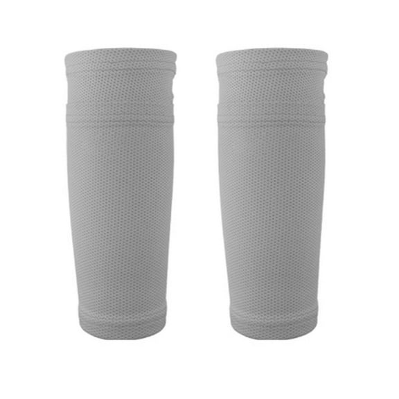 AUQ Soccer Socks,Flexible Youth Soccer Socks for All-Day Comfort,Functional Soccer Shin Guards Pocket for Easy Use,Gray