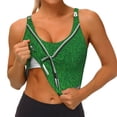 thumbnail image 3 of Balery Golf Sport Club Sujetadores deportivos con espalda cruzada para mujer, acolchados, sin costuras, de alto impacto, ideales para yoga, gimnasio, entrenamiento y fitness.-, 3 of 8