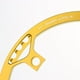 thumbnail image 3 of Plato de cadena de aluminio AL7075 45T 47T 53T 56T 58T Perfecl Oro, 3 of 8