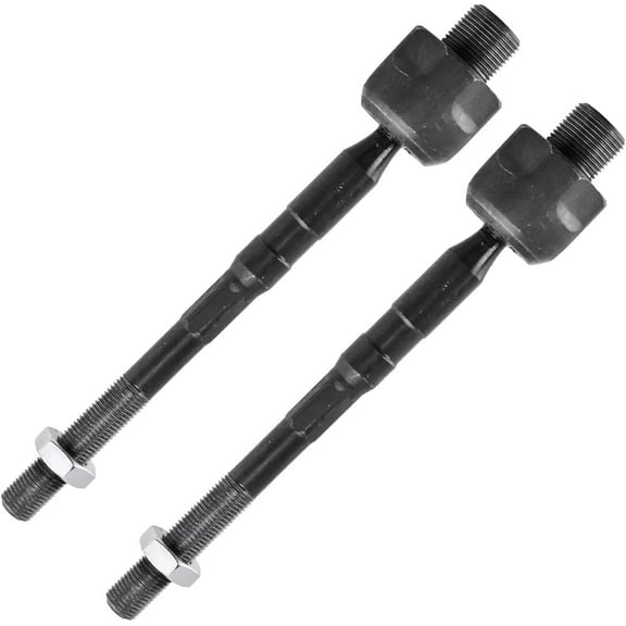 Detroit Axle - 2 Front Inner Tie Rods for 2007-2013 Mazda CX-9, Tierod Link 2008 2009 2010 2011 2012