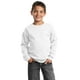 Port & Company &174; - Sweat-Shirt en Molleton pour Jeunes. Pc90y L Blanc – image 1 sur 2
