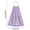 Purple White Gingham, variant on Dailycode Kitchen Wash Cloths with Hanging Loops Absorbent Absorbent Quick Drying Hand Towels, 2 Pack, Navy and White Plaid
