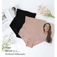 thumbnail image 4 of MANIFIQUE Seamless High Waisted Tummy Control Shaping Panties - Lightweight All-Day Comfort - Core Control Shapewear, 4 of 6