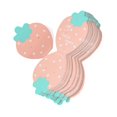 thumbnail image 3 of 2x50Pcs Tarjetas de Empaquetado de Fresa Encantadoras Tarjetas de Accesorios para El Cabello para Niños Rosa Gloria Tarjetas de empaque de fresa, 3 of 9