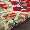 thumbnail image 6 of Nourison Aloha Indoor/Outdoor Red/Multi 5'3" x round Area Rug, (5 Round), 6 of 12