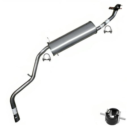 Exhaust muffler tailpipe assembly for 2003-2004 frontier 3.3l 131" wheelbase