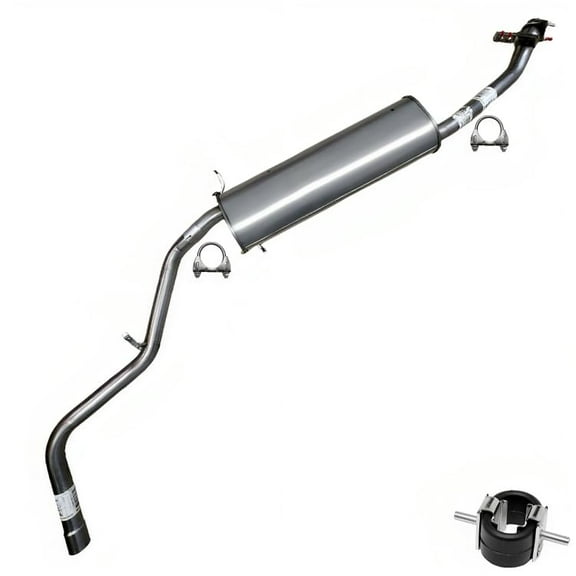 Exhaust muffler tailpipe assembly for 2003-2004 frontier 3.3l 131" wheelbase