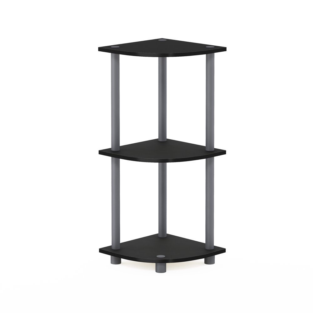 Furinno TurnNTube 3Tier Corner Display Rack Multipurpose Shelving