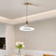 thumbnail image 1 of Ventilador de Techo 48/60W Luz Control Remoto Head Shaking Portalámparas E27 3 velocidades (N), 1 of 5