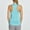 Blue28, variant on Zedker Women's Workout Tank Tops wicking Sleeveless Racerback Athletic Shirts for Summer Fitness Black Plus L