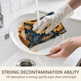 thumbnail image 7 of 4 Pcs Funny Kitchen Towels,Black Geometric Striped Pattern Microfiber Dish Towels,Kitchen Tea Towels,Kitchen Towel Set (18" X 26"), 7 of 7