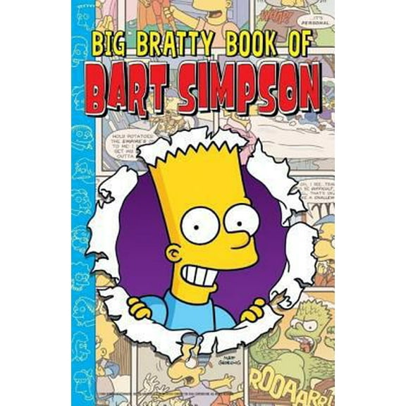 Pre-Owned Big Bratty Book of Bart Simpson (Paperback) 0060721782 9780060721787