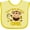 Banana, variant on Inktastic Little Monkey 1st Birthday Boy Boys or Girls Baby Bib