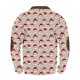 thumbnail image 4 of Blusas y camisas de manga larga con cuello redondo Sudadera con capucha de cuello redondo para hombre Jersey estampado Top de manga larga Blusa de poliéster para hombre, 4 of 4