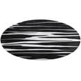 thumbnail image 5 of Animal Print Zebra Round Carpet Circle Rug Outdoor Patio Area Rug Washable Large Area Rugs Hallway Room Decor Fitness Mats, 5 of 8