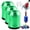 3pcs-green, variant on Magnetizer and Demagnetizer Tool, Upgrade Screwdriver Head Magnetic Ring Removable Household Tool Ultra-Strong Magnet Metal Screw Holder for Mechanics, Hex Screwdrivers & Power Bits