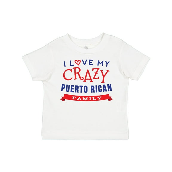 Inktastic Funny Puerto Rican Family Reunion Boys or Girls Toddler T-Shirt