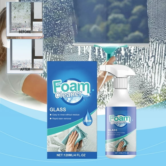 Openpig 120ML Window and Glass Cleaner - Eco - Friendly Cleaning for Crystal Clear Surfaces, Makes Spray Solutions