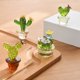 thumbnail image 1 of Farfi Artificial Creative Home Decoration Glass Cactus Desktop Ornament para micro paisaje Farfi 21063602, 1 of 6