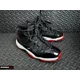 thumbnail image 2 of Ni - ke Air Jordan 11 Retro Bred Black Red 136046-061 Vintage 2001 Sneaker Men Size 8.5, 2 of 5