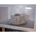 thumbnail image 5 of Microwave Collapsible Hovering Anti Splattering Magnetic Food Lid Cover Guard - Splatter Lid with Steam Vents & Microwave Safe Magnets - Dishwasher Safe & Sticks To The Top Of Your Microwave, 5 of 6