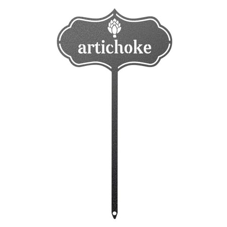 PVCS Metal Vegetable Markers - Metal Plant Labels for Indoor Outdoor Garden Herbs, No-Rust Waterproof Plant Identification Stakes Plant Tags