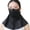 Black, variant on UV Sun Protection Unisex Face Cover Breathable Cooling Neck Gaiter Scarf UPF 50 for Summer Outdoor Activities
