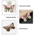 thumbnail image 5 of Frcolor Butterfly Pin Personalized Clothes Pin Metal Brooch Rhinestone Lapel Pin for Suit Hat, 5 of 8