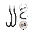thumbnail image 5 of 6 Pcs Bike Hooks for Garage Wall, Heavy Duty Storage Hooks, Bicycle Hanging with PVC Coating,For Wall,Ceiling, 5 of 5