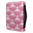 thumbnail image 3 of HELLHERO Pearl Embellishment Bible Cover with Protective Book Holder Bible Covers for Church, PU Leather Church Bible Bag for Bible Study, 3 of 12