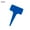 Dark Blue, variant on Ludlz New 50Pcs Plastic Waterproof Plant Nursery Garden Labels T-Type Tags Markers Plant Stakes Re-Usable Plant Labels,T Shape Tags Markers Nursery Garden Flower Label Decoration