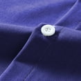 thumbnail image 4 of DPTALR Men's Summer Casual Round Neck Short Sleeve Shirt Tops,Blue,Big and Tall Men M, 4 of 8