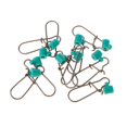thumbnail image 2 of LOVIVER 10 Pcs Poids de Ligne de Pêche pour Éviers, Connecteurs Verts, 2 of 8
