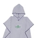 thumbnail image 5 of Poncho de surf suave, 110 x 90 cm, toalla de playa con capucha para surfistas y nadadores Gris, 5 of 5