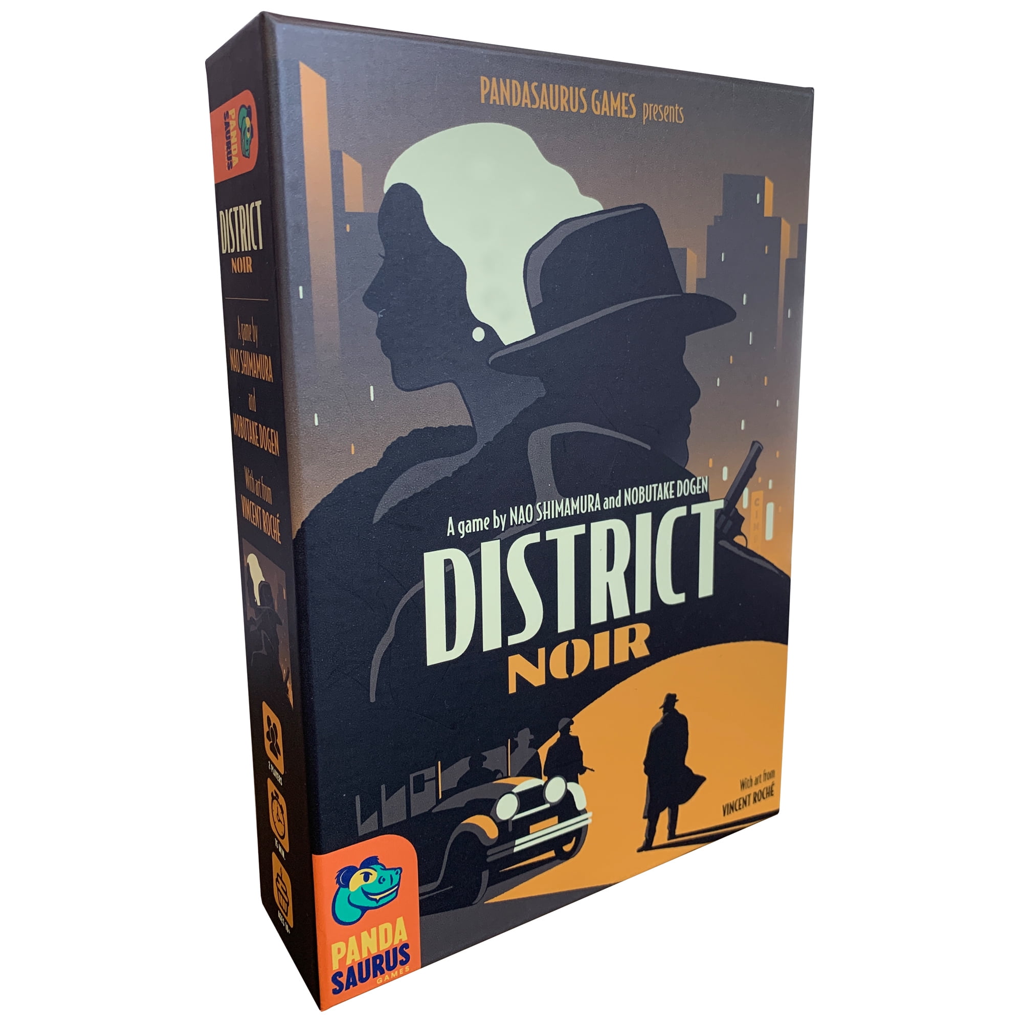 District Noir Family Card Game for Ages 10+, from Asmodee