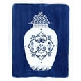 thumbnail image 3 of Tava Studios 20x24 Black Modern Framed Museum Art Print Titled - Sapphire Urn I, 3 of 5