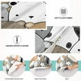 thumbnail image 3 of Cute Polar Bear Pillowcase King Size, Super Soft Pillow Shams Covers, Plush Cozy Pillow Cases with Zipper, 20" X 40"（134） Home Decor Gifts, 3 of 6