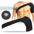 thumbnail image 4 of 1PC Shoulder Protection Strap Adjustable Cloth Arm Wrap Breathable Arm Stabiliser Shoulder Immobilizer for Shoulder Arm Pain Relief (XL50-55cm), 4 of 8