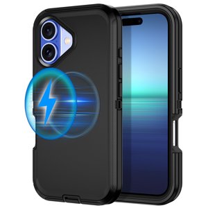 Petocase iPhone 16 Rugged Case with MagSafe Compatible