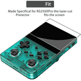 thumbnail image 3 of 2PCS Handheld Machine Screen Protector Compatible for Anbernic RG35XX Pro, Tempered Glass 9H Film for Video Gaming Console Anti-scratch HD Film Guard (Film Only) (Sold without manufacturer warranty), 3 of 4